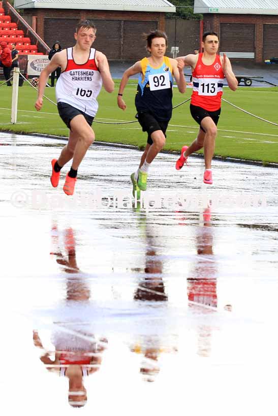 100 metres, 2023 Gateshead Tartan Games.  Photo: David T. Hewitson/Sports for All Pics